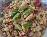 Foto langkah ke 4 dari resep Orak Arik Pindang Pete.