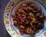 Gambar langkah 5 resipi Daging Goreng Ketumbar.