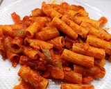 Foto del paso 8 de la receta: Tortiglioni con salsa de tomate