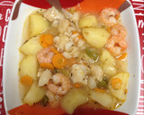 Foto del paso 4 de la receta: Patatas con pescadilla/ merluza
