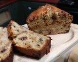A picture of step 7 of Salted Caramel & Chocolate Chip Banana Bread.