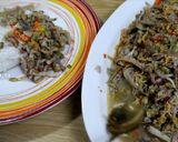 Foto langkah ke 4 dari resep 53. JANTUNG PISANG KACANG HIJAU.