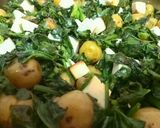 Foto del paso 6 de la receta: Ensalada Vegetariana de Tofu Con Papas Colombianas Y Espinaca