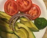 A picture of step 2 of Avocado and Tomato Salad.