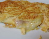 Foto del paso 2 de la receta: Tortilla de Jamón con queso