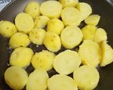Foto del paso 5 de la receta: Papas fritas a la manteca con champiñones