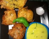 A picture of step 10 of Gujarati kadhi methi Na gota.