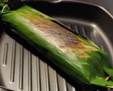 Foto langkah ke 5 dari resep Nasi Bakar Cumi Sambal Matah.