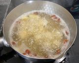 A picture of step 2 of Glutinous rice balls in ginger syrup.