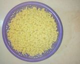A picture of step 1 of Macaroni and beef stir fry sauce.