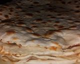 A picture of step 3 of Shawarma/labanese bread.