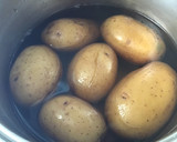 Foto del paso 1 de la receta: Nidos de patata con salsa boloñesa y queso Edam
