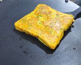A picture of step 6 of Savory Masala Toast.