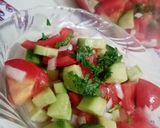Pas rețetă Salata ciobanului 2 fotografie