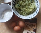 Une image de l'étape 1 de Gâteau au chocolat & à la courgette.