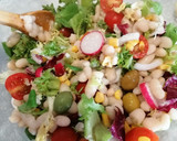 Foto del paso 3 de la receta: 319. Ensalada de la huerta con alubias vegana