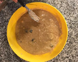 Foto del paso 2 de la receta: Budín de banana y arándanos integral, saludable y light. Sin azúcar ni manteca
