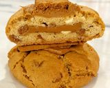 A picture of step 10 of Biscoff cookies.