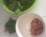 Hình bước làm 1 của món Canh cải thịt bằm