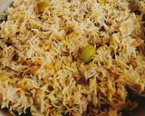 A picture of step 6 of Chicken Biryani Pulao 😋🤩.
