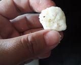 A picture of step 3 of Chenna murki.