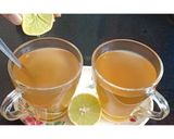A picture of step 2 of Ginger Lemon Tea.