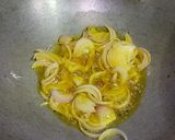 A picture of step 3 of Pumpkin and Chickpea Curry (with Mustard Spices).
