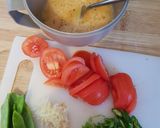 A picture of step 1 of Egg stir fry.