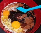 Foto langkah ke 3 dari resep Double Choco Banana Bread.