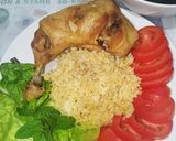 Hình bước làm 4 của món Cơm gà xối mỡ