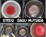 Foto langkah ke 2 dari resep Es Pallu Butung with Vla Mutiara Khas Kota Makassar.