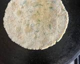 A picture of step 3 of Herbed 🌿 Rajgira Flour Chapati (Gluten-free).