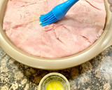 Foto del paso 9 de la receta: Pastel frío de jamón, queso y huevo hilado