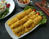 Foto langkah ke 2 dari resep Roti Jala Kari Kambing.