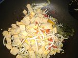 Tumis Tauge Oncom Pedas