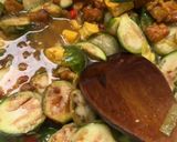 Foto langkah ke 6 dari resep Tempe Tahu Sayur Terong Tauco Medan.