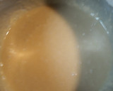 A picture of step 1 of Maple Glaze.