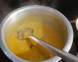 A picture of step 1 of Black Bean curry.