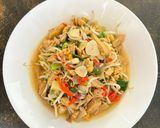 Foto langkah ke 3 dari resep Tumis Toge goreng Oncom.