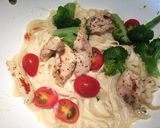【愛在家裡麵x好勁道】辣味白醬雞肉寬版麵的食譜步驟5照片
