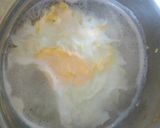 A picture of step 2 of Low Fat Breakfast...Poached Eggs and Buttered Sweet Potatoes.