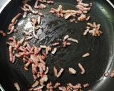 Une image de l'étape 2 de Pâtes carbonara (sans crème) 🤤.