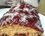A picture of step 6 of Cherry & Coconut Cake.