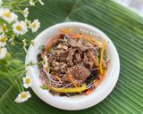 A picture of step 5 of Red Radish Sprout and Beef Salad.