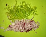 صورة لخطوة 4 من وصفة Vegiterian pasta معكرونة ايطالي