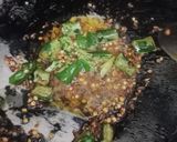 A picture of step 4 of Fried Green Chillies 🌶️🌶️🌶️.