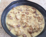 Foto del paso 4 de la receta: Pudín de pan súper rápido