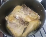 Foto del paso 1 de la receta: Pollo con salsa de champiñones