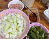 รูปขั้นตอนการทำที่ 1 ของ แกงฟักใส่ไก่