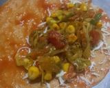 A picture of step 5 of Stuffed Tortilla wrap.